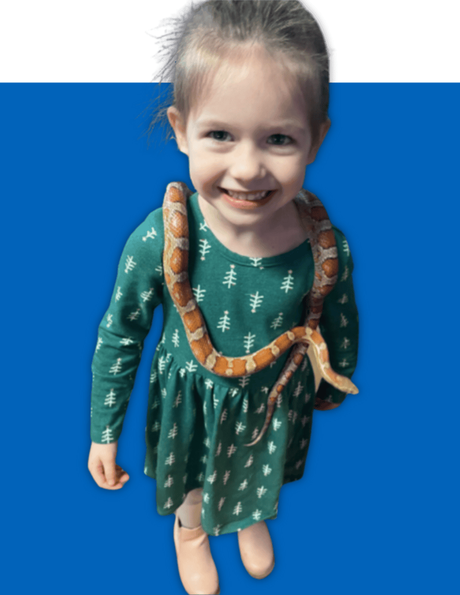 girl with lucky