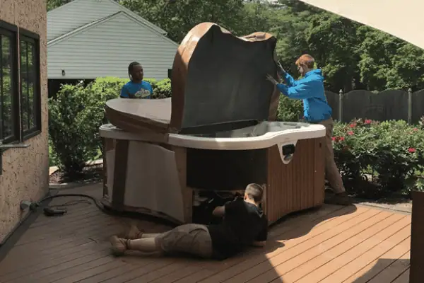 hot tub removal