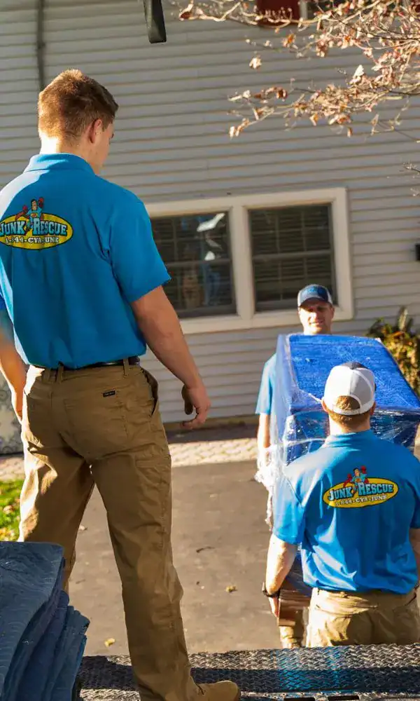 Junk Rescue Crew Removing Junk Items